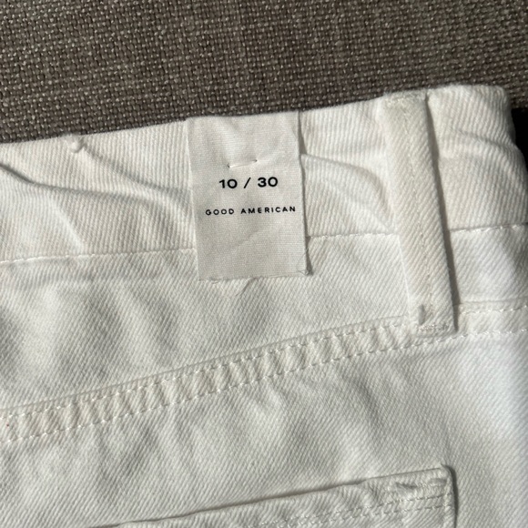 New Good American white Jeans Size 10/30 - Picture 9 of 14